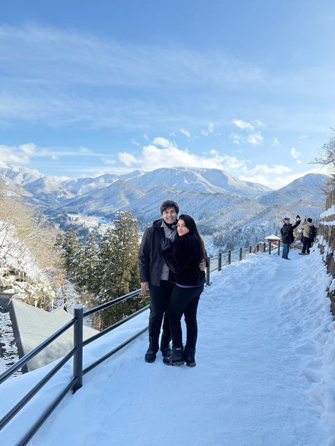 Yamadera in the Snow