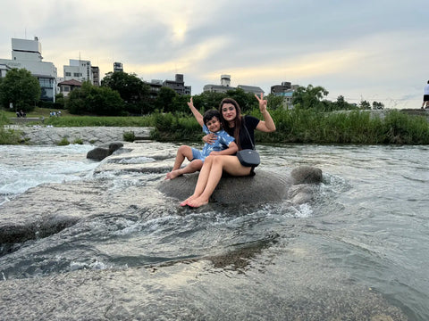 Summer by the Kamo
